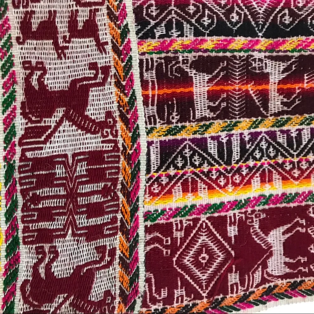 Peruvian Table-Runner Decorative Colorful‎ Woven